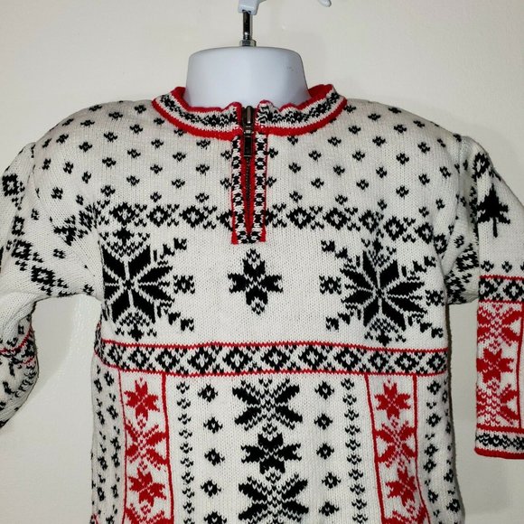 Kitestrings 2T Winter Sweater Heavy Half Zip - Picture 2 of 7